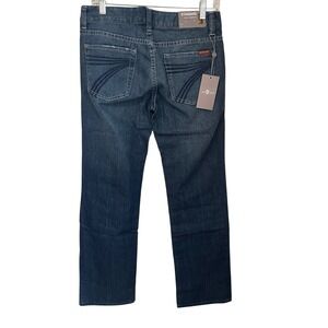 7 For All Mankind Standard Classic Straight Leg Jeans 7 Stitch Pocket Size 29